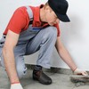 NUOBESTY Safety Shoe Covers, Anti-Smash Leather Overshoes with Slip-Resistant Sole,