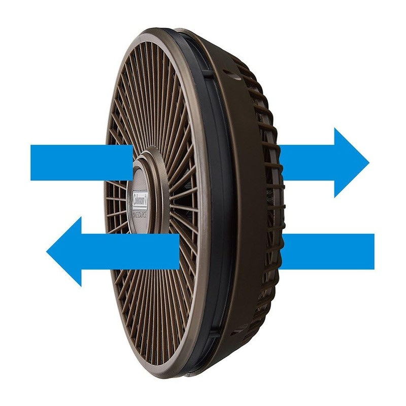 Coleman Reversible Fan Ventilation