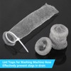 200 Pack Washing Machine Lint Traps for Washing Machine Hose
