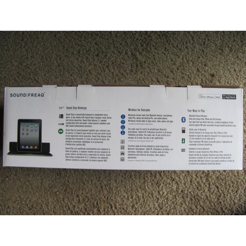 Soundfreaq SFQ-02 Sound Step Recharge Compact Audio System with Bluetooth