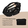 Kememo Crossbody Bags for Women Multi-Pocket Shoulder Bag Nylon Messenger