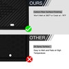 Intermerge License Plate Frames, 2 Pack, Universal US Car Black