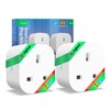 ZigBee Smart Plug 13A UK(ZigBee Hub Required) with Energy Monitoring,