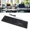 BTSEURY K1800 USB Wired Gaming Keyboard 104 Keys, Minority Language,