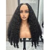 PREMPO Afro Wig V Part Kinky Curly Wigs for Black
