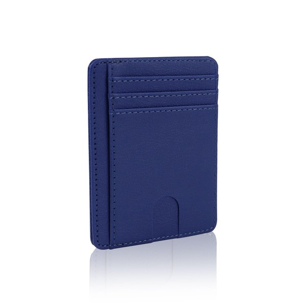 AfitLulu Front Pocket Wallet, RFID-Blocking Slim Minimalist Credit Card Holder