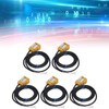 5PCS Inductive Proximity Switch 2 Lines Normally Open IP65 ABS