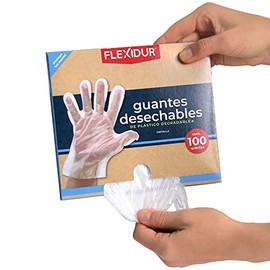 100 Guantes Desechables Degradables