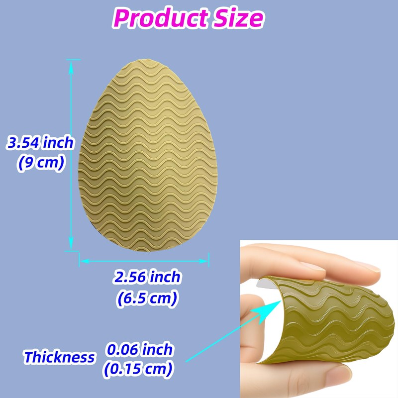 Heel Grips for Women's Shoes, 8-Pack Non-Slip Shoe Pads with