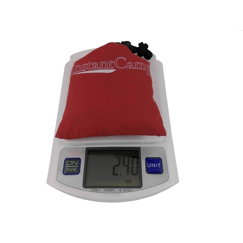 InstantCamp Ultra Light Inflatable Backpacking Travel Pillow - Compact, Ergonomic,