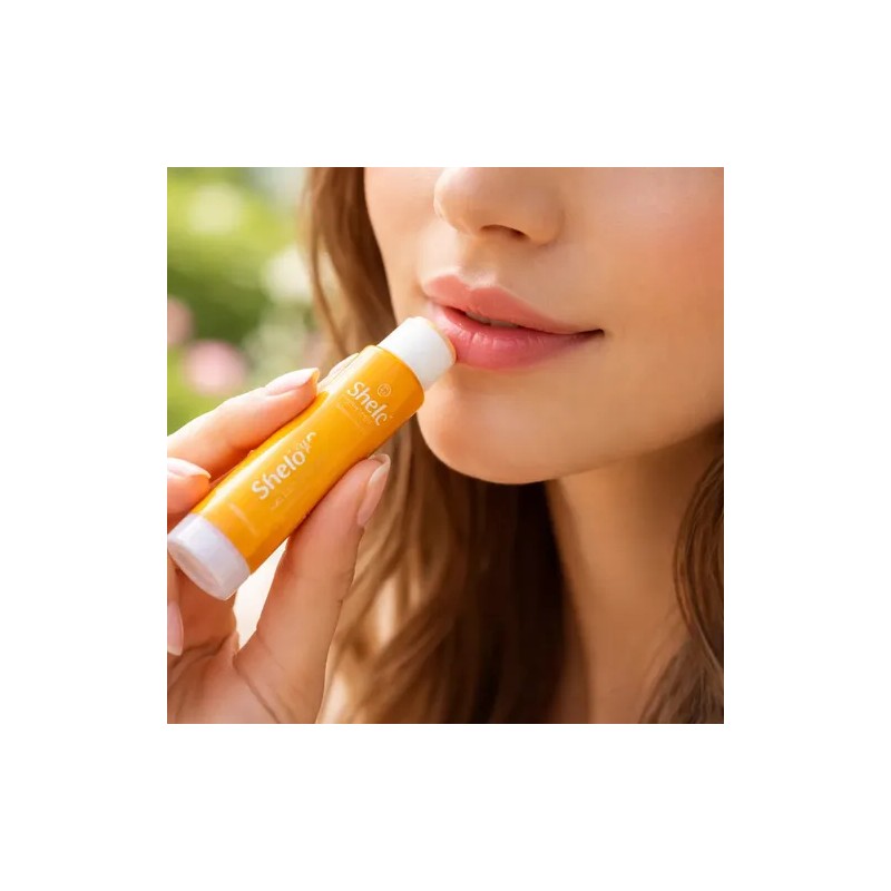 Balsamo Labial Shelo Nabel Hidratante De Labios Coco Argan