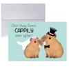 Funny Wedding Card for Newlyweds – Cappily Ever After Silly