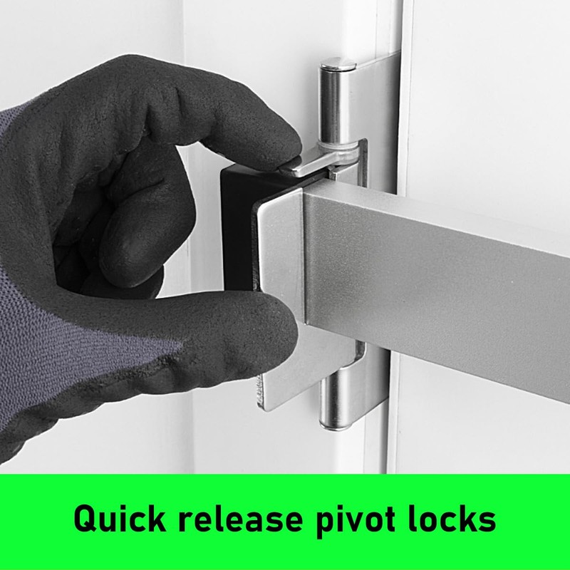 Door Security Bar-by Doorricade-Secure The Entire Width of Your Inward