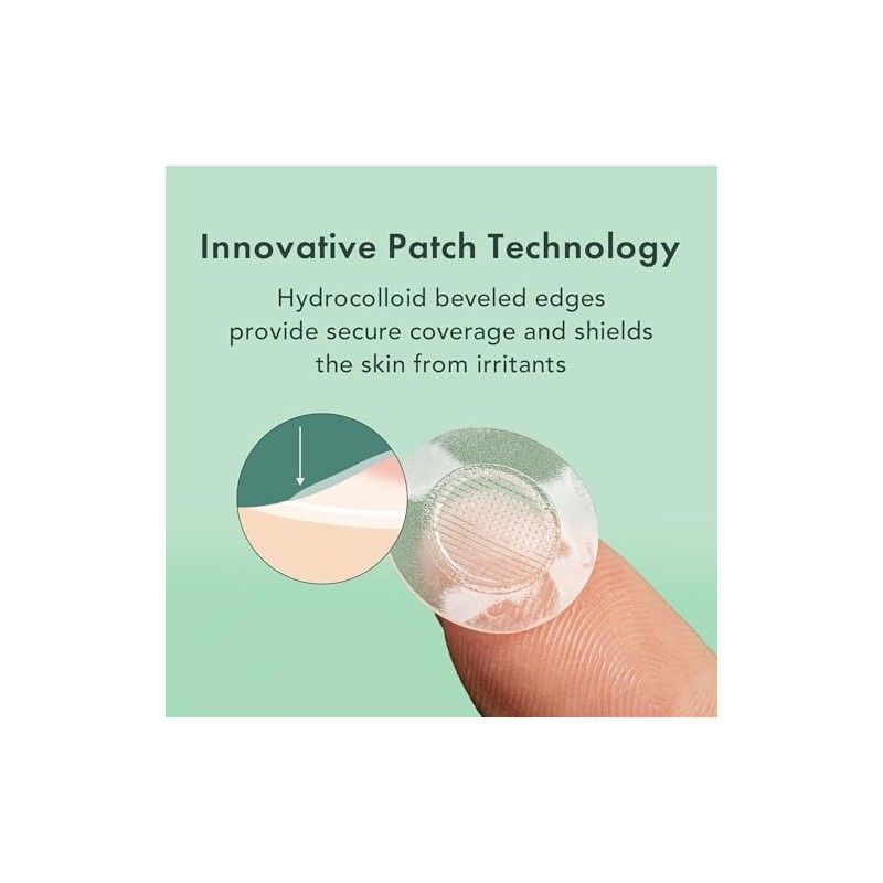 Rael Miracle Microcrystal Spot Cover - Hidrocoloide, parches de acné
