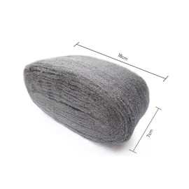 Steel Wool Against Mice, Pack of 3 Steel Wool, Steel Wool Fine 0000, Steel Wool for Holes and Wall Cracks of Home, Steel Wool for Home, Garage and Garden