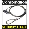 Laptop Security Cable Combination Lock for Kensington Slot