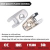 TQPONLY Exterior Door Handle Lock Cylinder Cap Compatible with 2008-2019