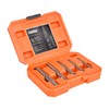 Luckyway 5-Piece Damaged Screw Extractor Set Damaged & Stripped Screw