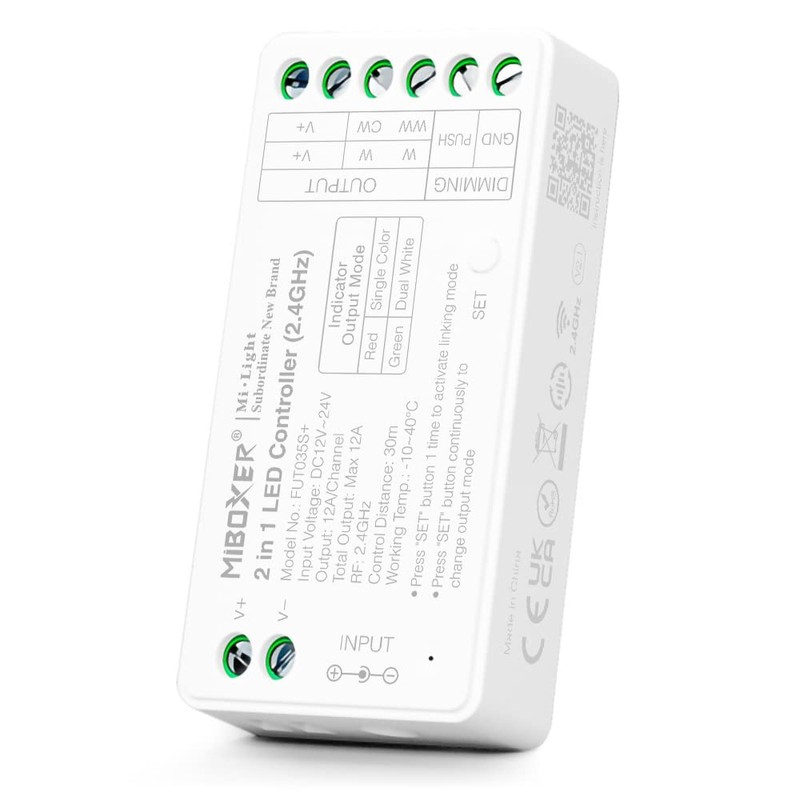 LIGHTEU, Milight Miboxer 2.4 GHz 2 in 1 LED Strip