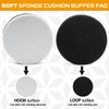 Uenhoy 5 Pack Hook and Loop Soft Foam Buffering Pads