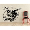 Cat Wall Decal Superhero Vinyl Sticker Wall Decor Removable Waterproof