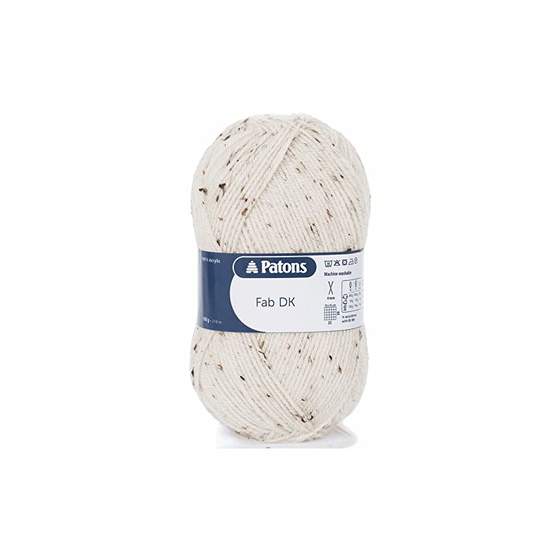 Patons Knitting Yarn, Acrylic, Natural Tweed, One Size