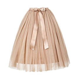 Flower Girls Tulle Skirt Tutu Skirts Tulle Maxi Skirts Ballet Tulle Skirt Rose Gold 2