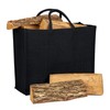 La Cordeline Black Jute 25 Litre Comfort Handle Shopping Bag,