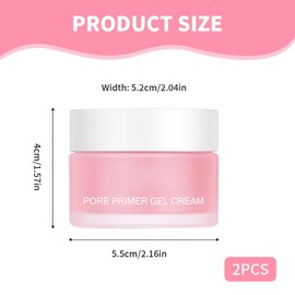 YANINEE Invisible Pore Primer Makeup Face 30 g Pack of 2