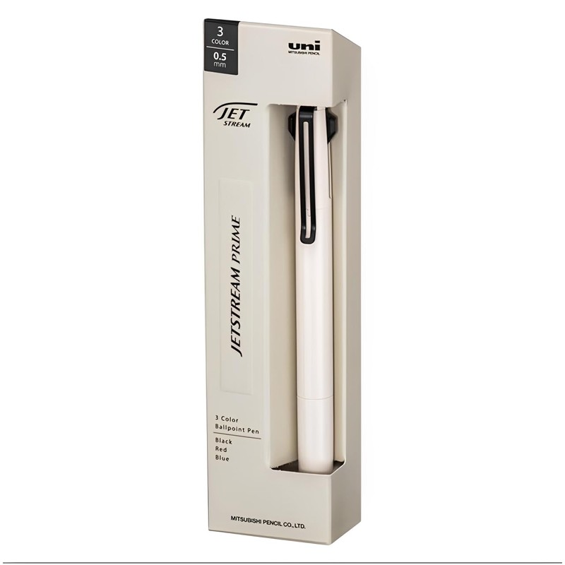 Mitsubishi Pencil 3 Color Ballpoint Pen Jetstream Prime 0.5mm (Beige