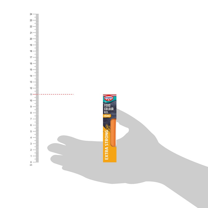 Dr. Oetker Orange Extra Strong Food Colour Gel, 15ml