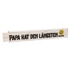 Folding Ruler Logo "Papa hat den Longest Rule" with Smiley