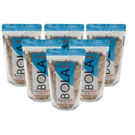 BOLA granola Barely Sweet, LOW SUGAR, Almond & Pumpkin Seed Granola, 12oz - 6 PACK