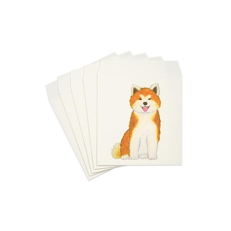 Yusuke Yonezu YZP-428 Greeting Life Otoshidama Pochi Bag, Akita Inu,