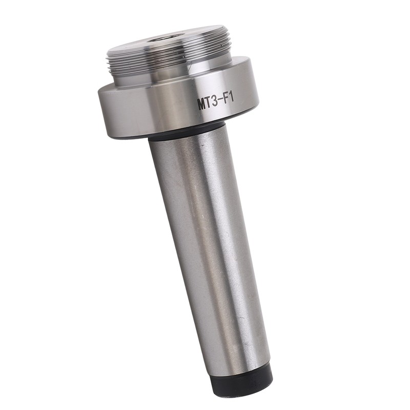 Boring Head Arbor MT3‑1‑1/2‑18UNF‑M12 High Carbon Steel Collet Connecting Rod
