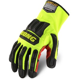 Ironclad KONG KRIG-05-XL Rigger Oil & Gas Safety Impact Gloves, X-Large, Multicolor, Male