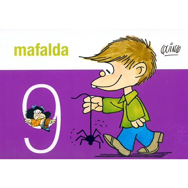 De La Flor Editorial Mafalda Nº 9 Tiras de Quino Comic Book by Quino - De La Flor Editorial (Spanish Edition)