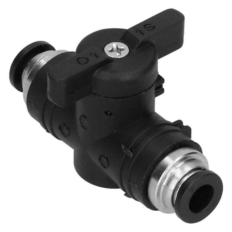 Air Flow Control Valve Pneumatic Connector Manual Adjust Quick Connect
