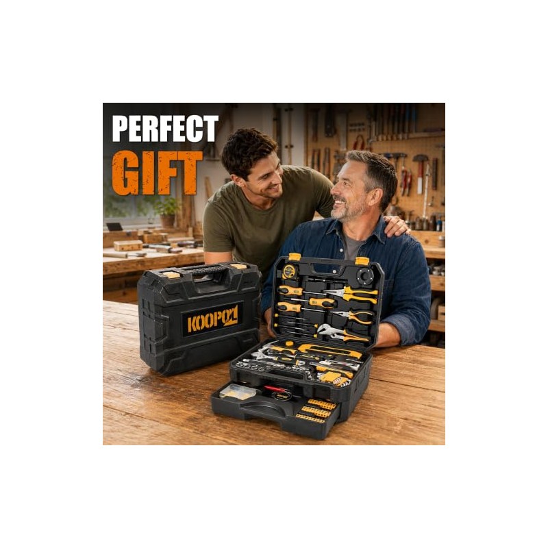 Tool Kit for Home, Basic Tool Set with Magnetic Pickup