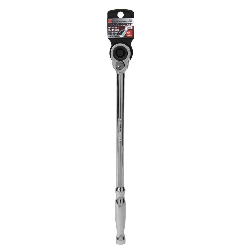 SK11 Ratchet Handle, Long, Drive: 3/8 inch (9.5 mm), Total