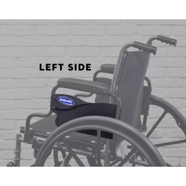 AlveyTech Left Side Desk Length Clothing Guard for Invacare Tracer & 9000 Wheelchairs