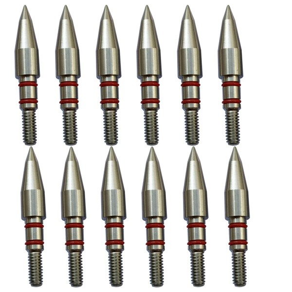 100/125/150/175/200 Grains Stainless Steel Archery Field Points, Arrow Target Field