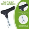 MCSDFN Golf Spike Wrench Zinc Alloy Golf Spike Tool with