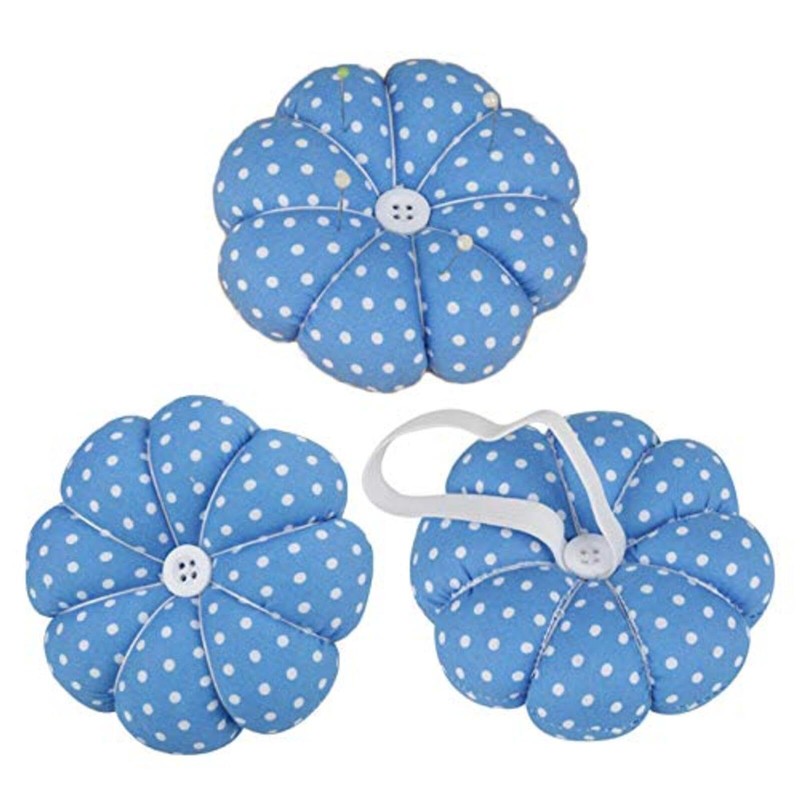 Wrist Pin Cushion Wearable Pumpkin Shape Sewing Pin Cushion for
