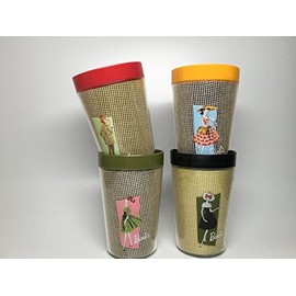 Zak Designs Treasure Craft Acrylic Tumbler Set