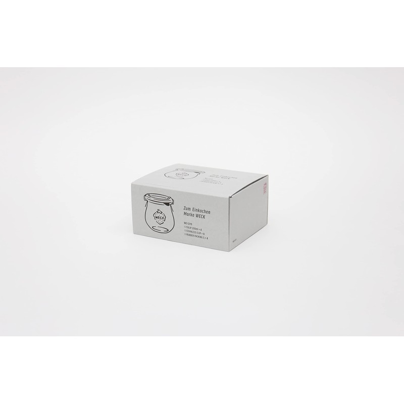 WECK GIFTBOX (TULIP 7.8 fl oz (200 ml) x 4