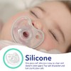 Dr. Talbot's Soft-Flex - Chupetes de ortodoncia 0-6 meses, azul/gris,