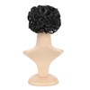 SWACC Short Messy Curly Dish Hair Bun Extension Easy Stretch