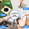 Sewer Jetter Kit for Pressure Washer, 50FT 5800 PSI Drain