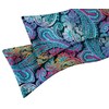 Alizeal Men's Retro Paisley Self-Tie Bow Tie and Handkerchief Set